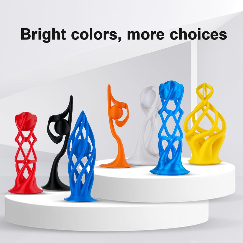 ERYONE PETG Filament for 3D Printer, 1.75mm +/-0.03mm, 1kg(2.2LBS)/Spool, Black - Image 3